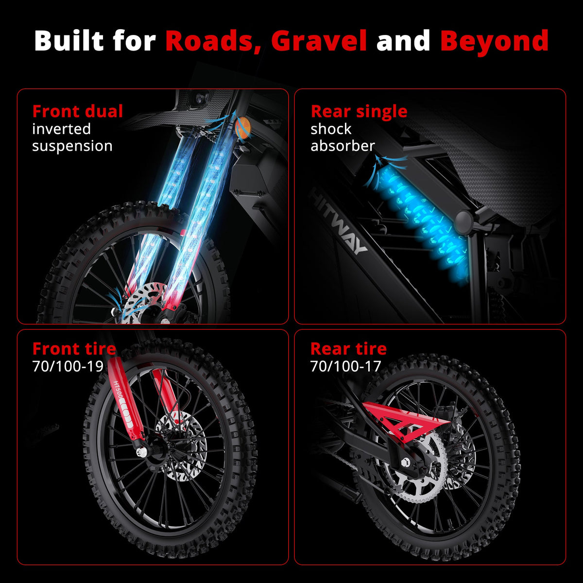 HT500 Electric Dirt Bike