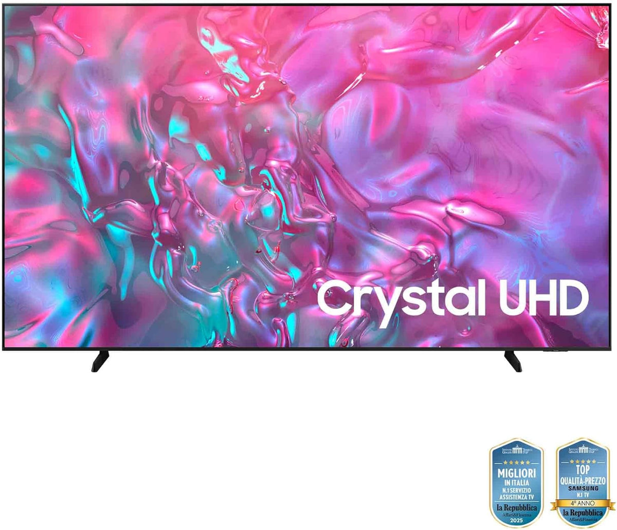 Smart TV 98" UE98DU9070UXZT, Crystal UHD 4K, Motion Xcelerator 120Hz, Airslim Design, DVBT-2, Q-Symphony & Adaptive Sound, Built-In with Bixby, comp with Alexa and Google Assistant, Black 2024