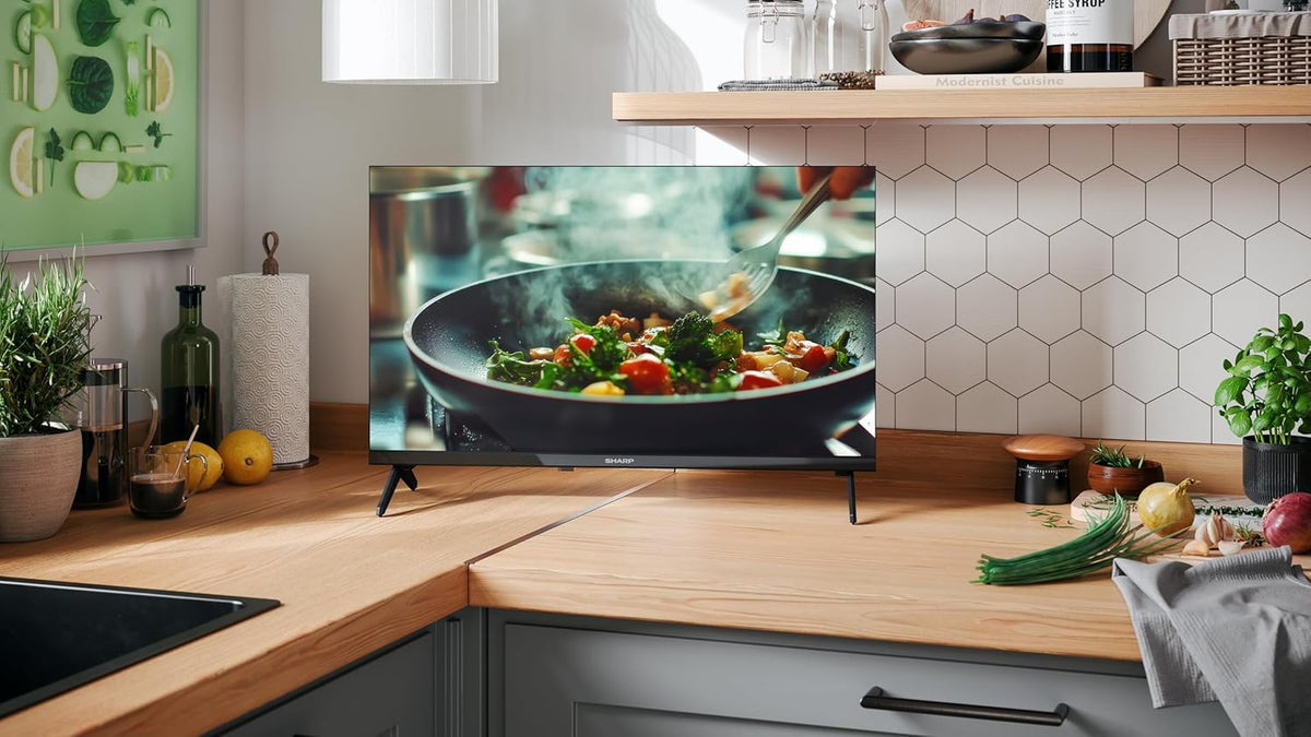 Sharp 40HA1305E - NON-SMART 40" FHD, FRAMELESS, 60Hz, Sound 2x8W, HDMIx3, USBx2, Black