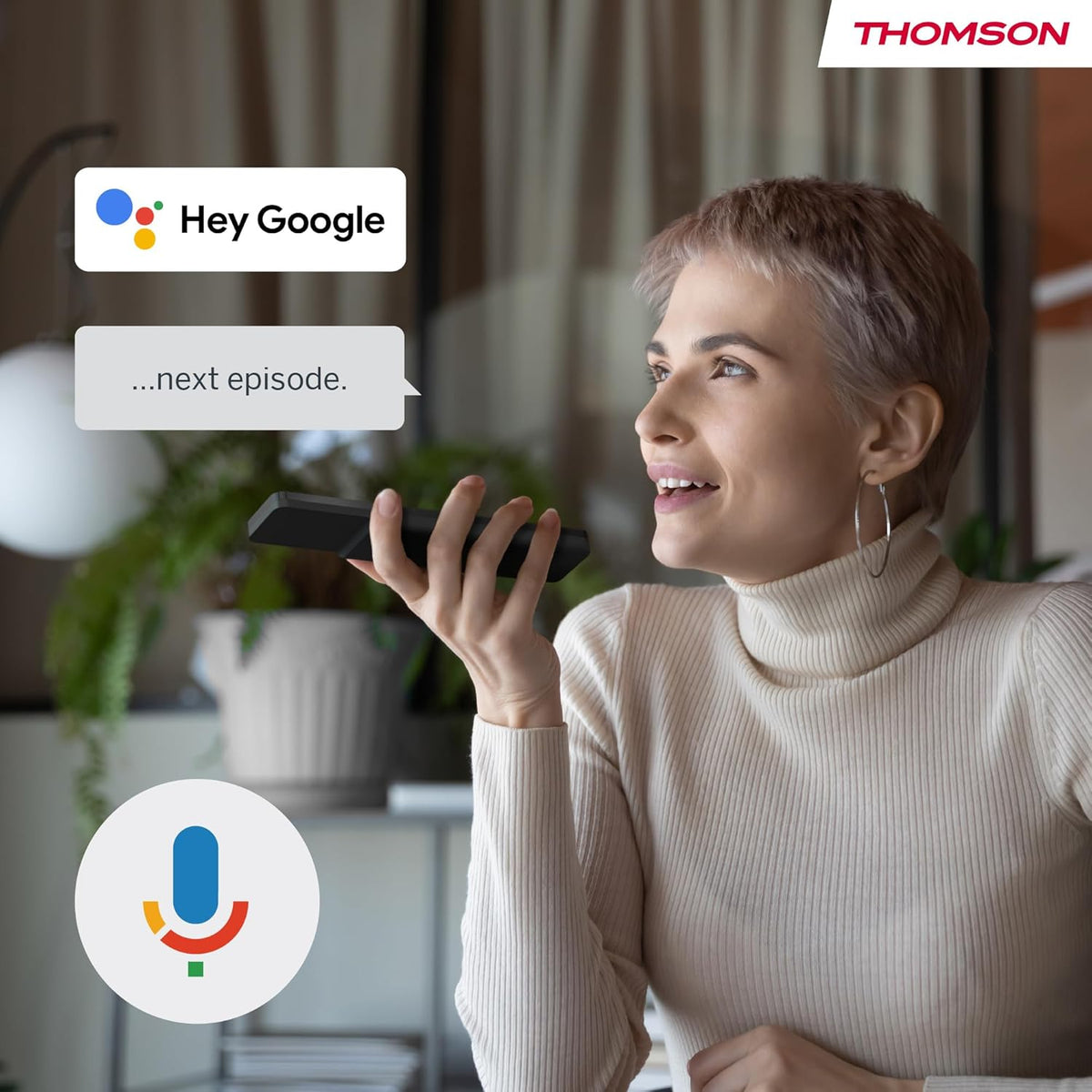 Thomson Go 32" TV (81 cm), TV Android Portable - HD Ready (1366x768), Voice Control, Bluetooth 5.1, Wi-Fi, funzione hotspot, autonomia up to 4 Hours