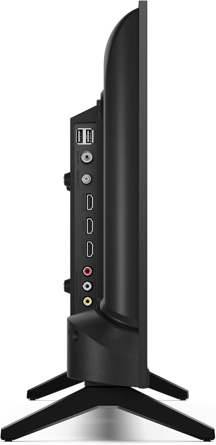 Sharp 40HA1305E - NON-SMART 40" FHD, FRAMELESS, 60Hz, Sound 2x8W, HDMIx3, USBx2, Black
