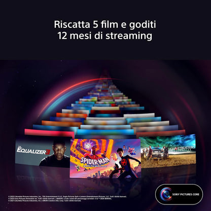BRAVIA, KD-43X80L, LED, 4K HDR, Google TV, ECO PACK, BRAVIA CORE, Flush Surface Design, Black