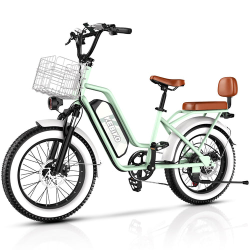 EUYBIKE Electric Bike for Adults, 20"x 4" Fat Tire Ebike, 1450W Peak Cargo Ebike with 48V 20AH Removable 960WH Battery