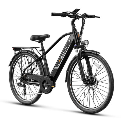 Jasion Roamer/ST Electric Bike for Adults, 26'' Commuter Ebike 1200W Adult Ebike 528WH Removable Battery