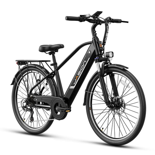 Jasion Roamer/ST Electric Bike for Adults, 26'' Commuter Ebike 1200W Adult Ebike 528WH Removable Battery