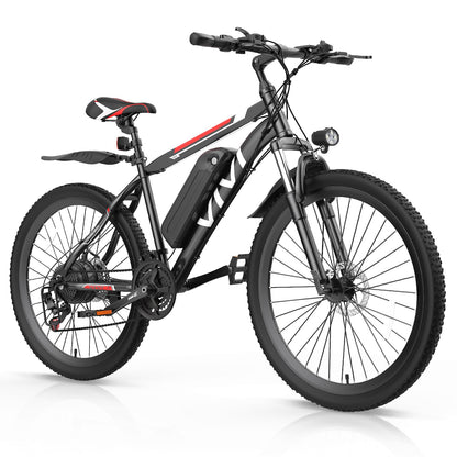Vivi Electric Bike for Adults, Peak 750W Ebike 26" Electric Mountain Bike, 20MPH Adult Electric Bicycles Commuter Ebike with 48V Battery