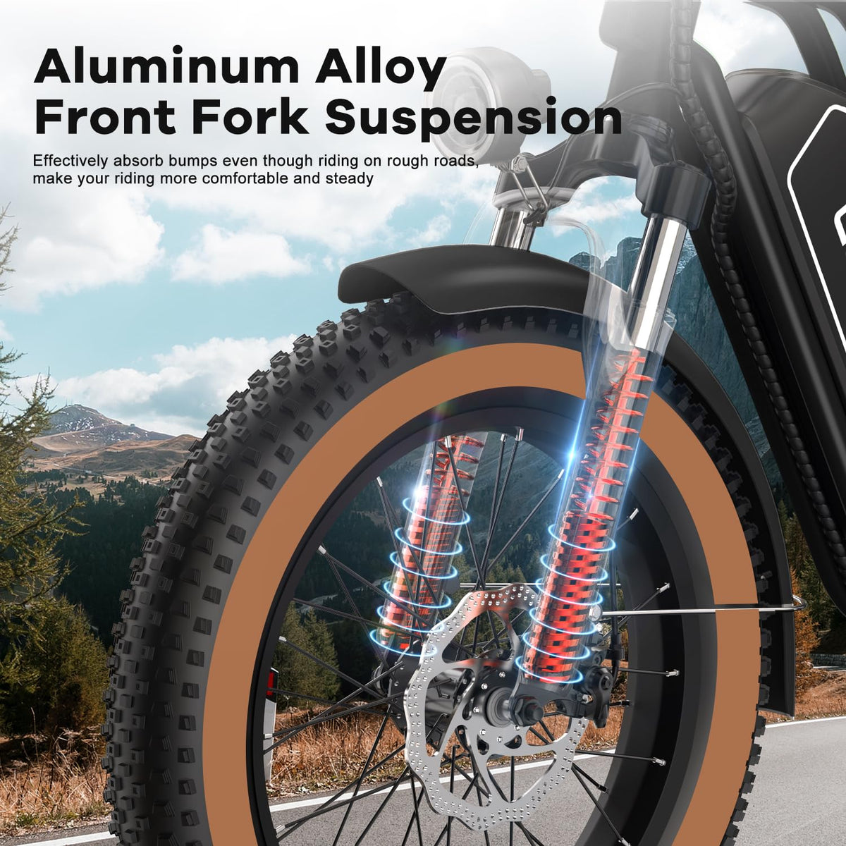 EUYBIKE Electric Bike for Adults, 20"x 4" Fat Tire Ebike, 1450W Peak Cargo Ebike with 48V 20AH Removable 960WH Battery