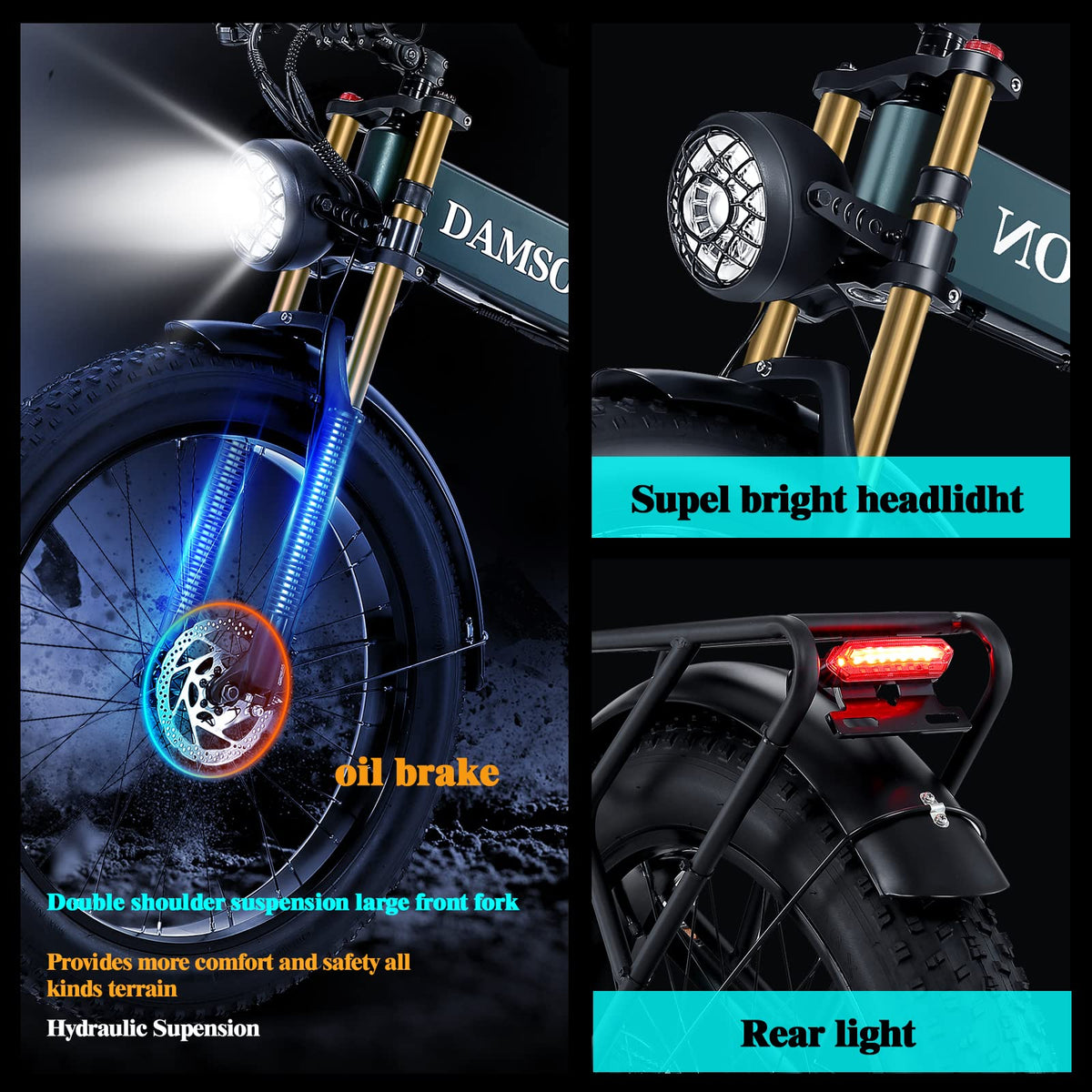 Electric Bike for Adults 1500W Peak 30 mph Up to 70 Mile Long Range