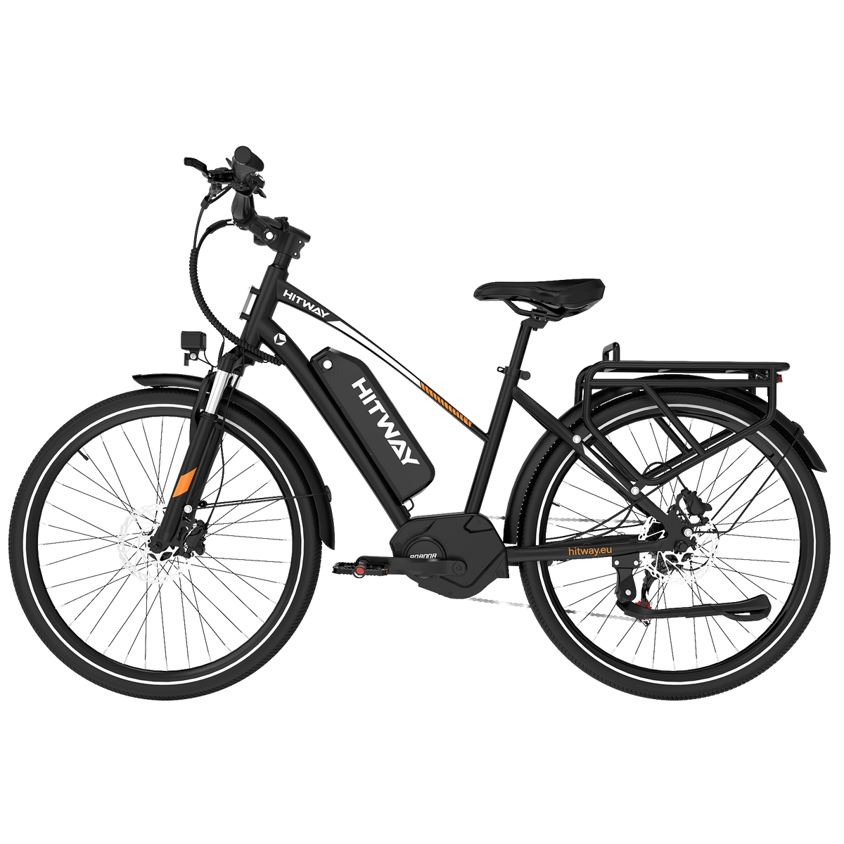 BK-U1 Mid-Drive Electric Bike up to 110 miles