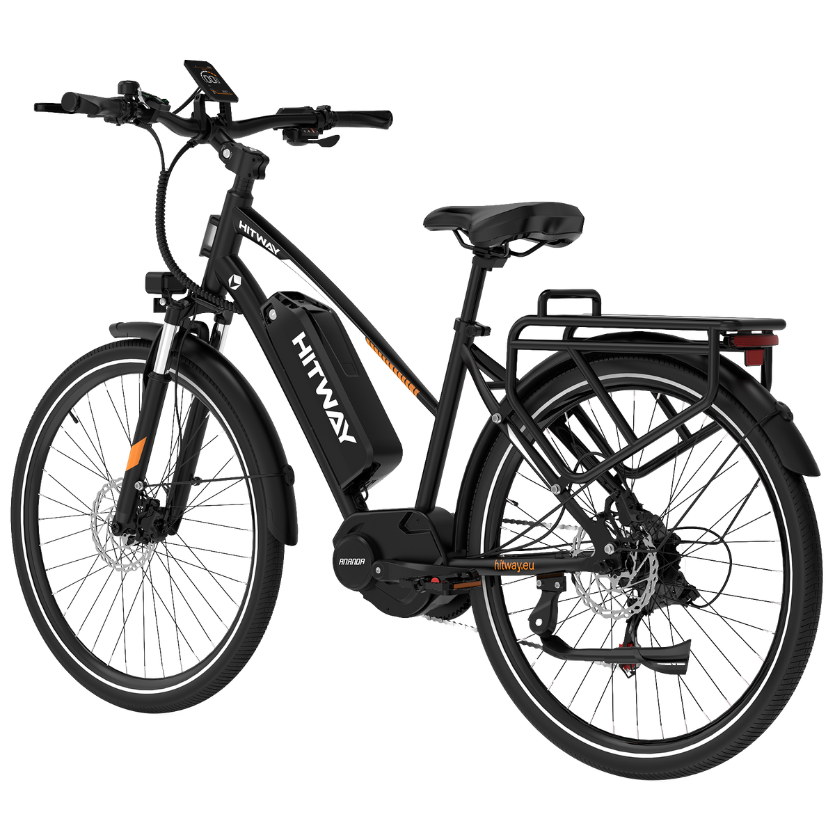 BK-U1 Mid-Drive Electric Bike up to 110 miles