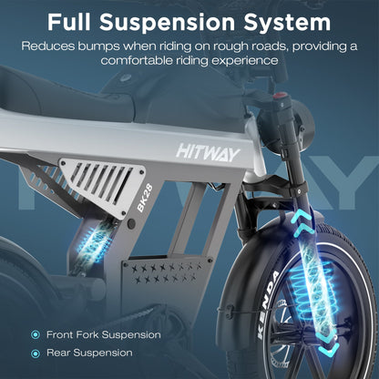 BK28 Fat Tyre Electric Bike