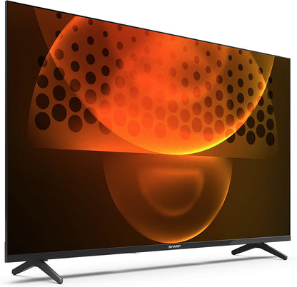 Sharp 40FH6EA 40" LED Smart TV, Frameless, FHD Android 11, DVB-T2/S2, Wi-Fi, Black, 3xHDMI 2.1, 2xUSB, Built-in Chromecast, Dolby Digital Plus, DolbyAC-4