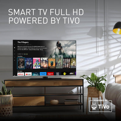 Panasonic TB-40S45AEZ, Series S45 40 Inch Smart TV LED Full HD, 2024, TiVo, Google and Alexa Voice Control, Game Mode, Media Player, HDR, HDMI, WLAN, for un'Esperienza Viewing Ottimale