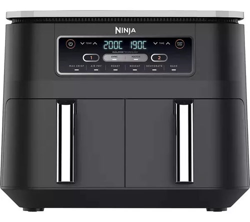 Ninja AF300UK Foodi Dual Zone Air Fryer 6 Functions 7.6L + 2 Year Warranty (New)