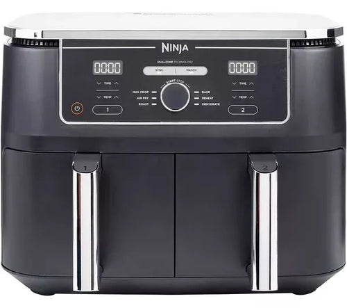 Ninja AF400UK Foodi MAX Dual Zone Air Fryer 6 Functions 9.5L + 2 Year Warranty